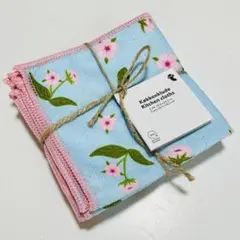 【新品】フライングタイガー 花柄 マイクロファイバークロス 5枚