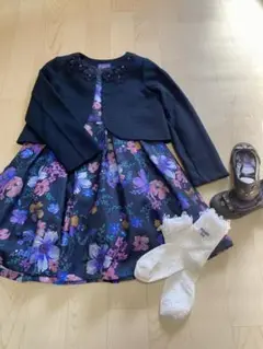 ANNA SUI MINI　ワンピース　ボレロ　120　卒園式　入学式 ANNA SUI MINI ワンピース ボレロ 120 卒園式 入学式