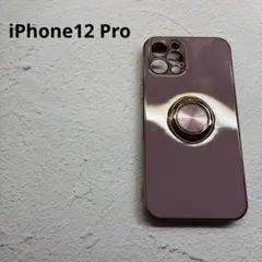 iPhone12 Pro ケース　ピンク