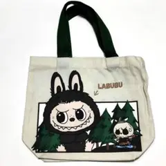 LABUBU トートバッグ 森のデザイン POP MART ミニバッグ