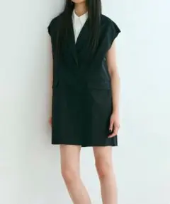 MURUA (ムルーア) 2wayカットオフミニワンピース ブラック