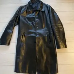 メンズレザーコートサイズ2 馬皮