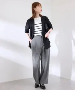 ROPÉ PICNIC❤サスペンダー付きワイドパンツ