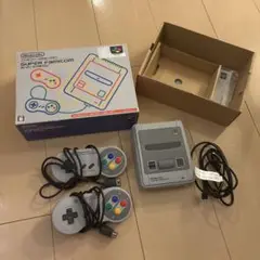 Nintendo Super Famicom ミニ　本体 コントローラー2個付き