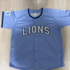 LIONS 埼玉西武ライオンズ　サマーブルー　ユニフォーム Lサイズ