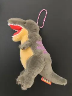 恐竜時代　★　肉祭りでフィーバー　ぬいぐるみマスコット　メガロサウルス　☆