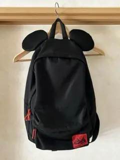 ディズニーリゾート限定 ミッキーマウス 耳付きリュック 黒
