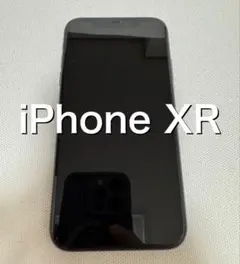 日本人出品 iPhone XR 64GB SIMフリー 黒色 ブラック 85%