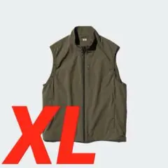 新品未使用　ユニクロ　ナイロン　ベスト　名作　大人気　XL オリーブ