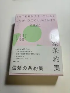 国際条約集2024