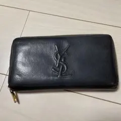 ✨イヴサンローラン✨長財布✨ラウンドファスナー✨ブラック✨