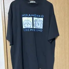 ちいかわ　にらめっこ　Tシャツ　あくむ