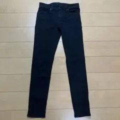 UNIQLO ブラック スキニーデニム W32