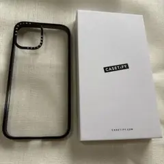 CASETiFY iPhone16Plus クリアブラック