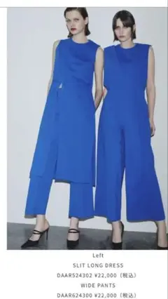 新品☆ダンスキン☆　オールインワン　Ｌサイズ　　コバルトブルー