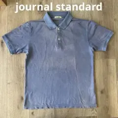 journal standard ブルーグレーポロシャツMサイズ