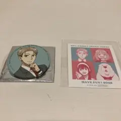 2025 大阪万博　SPY×FAMILY　缶バッジ　ステッカー　ロイド