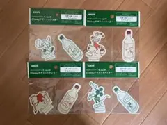 KIRIN Disney シール 4種類×8枚セット