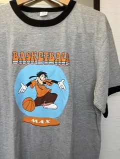 XL 新品 ディズニー バスケットボール MAX マックス Tシャツ