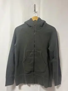 CURLY CAMEL ZIP PARKA チャコール
