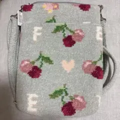 FEILER フェイラー キープスマイリングチェリー　スマホショルダー