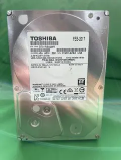 TOSHIBA 3.5インチHDD 2TB