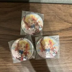 虹野ゆめ ホログラム缶バッジ 3点セット
