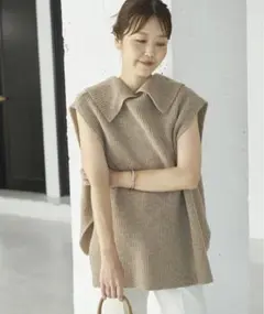 plageプラージュ【NEPLA./ネプラ】RIB VEST ニット