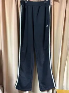 New Balanceカジュアルパンツ ストレートパンツ ジャージ ブラック M