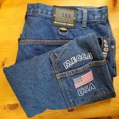 MECCA ペインターパンツ W38 L32 USA 90s バギー デニム