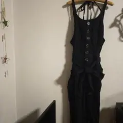 JAYROWHITE黒地オールインワン