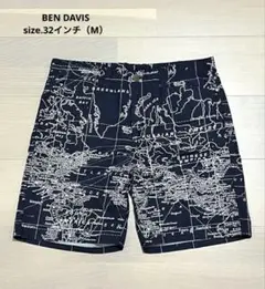 【美品】　BEN DAVIS ベンデイビス　ショートパンツ　濃紺　size.32