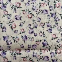 リバティ♡生地♡レイニングローズバッズ