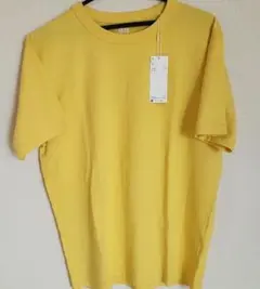 イエロー クルーネック Tシャツ M