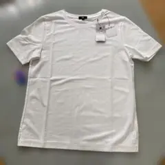 PLST マルチファンクション　クールネック　Tシャツ S ホワイト