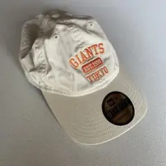 読売ジャイアンツ　NEW ERA オリジナルキャップ アイボリー