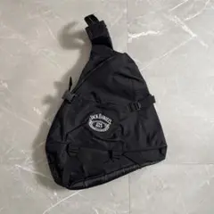 美品　y2k ジャックダニエル　ワンショルダー　バック　00s テック系　大容量