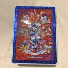 ディズニーランド　20周年　アソーテッドライスクラッカー　缶　缶のみ　空箱