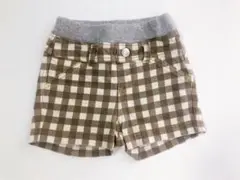 チェックのパンツ　80センチ