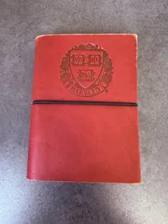 ハーバード大学 ヴェリタス メモ帳 手帳 Harvard VERITAS 本革