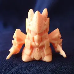 【希少】ガン消し 麗騎士レッドウォーリア 彩色済み SDガンダム☆麗騎士レッドウォーリア 彩色限定版 レア