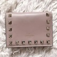 ヴァレンティノ スタッズ 折り財布