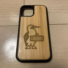 値下げしました チャムス iPhone12 スマホケース バンブー