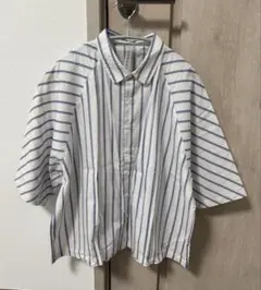 OUVERT ストライプシャツ ウーヴェル