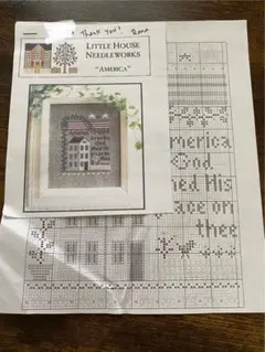 クロスステッチ　図案　Teresa Kogut Little house