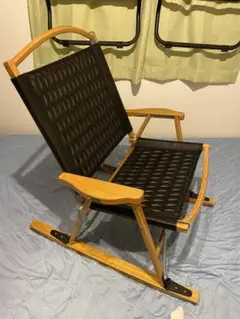 カーミットチェア ロッキング ハイバック仕様 BACKDROP製レザー