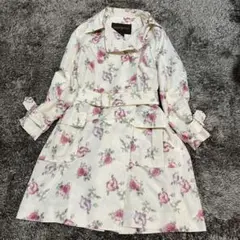 LOUIS VUITTON ルイヴィトン トレンチコート 花柄 36