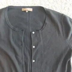 BALLSEY ブラックカーディガン 長袖