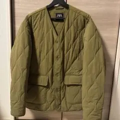zara キルティングジャケット