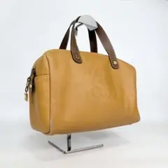 美品 ロエベ ベラスケス ツイスト金具 ハンドバッグ レザー バイ